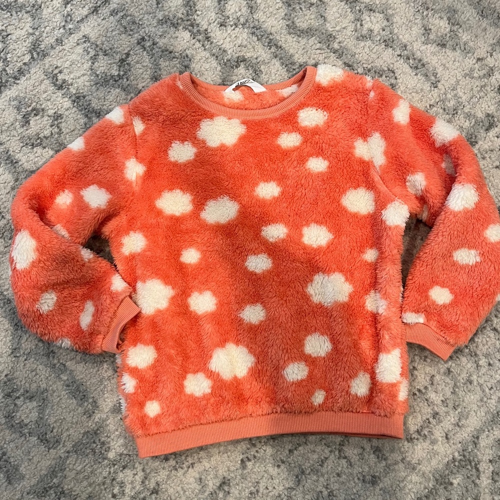 Kids fluffy sweater